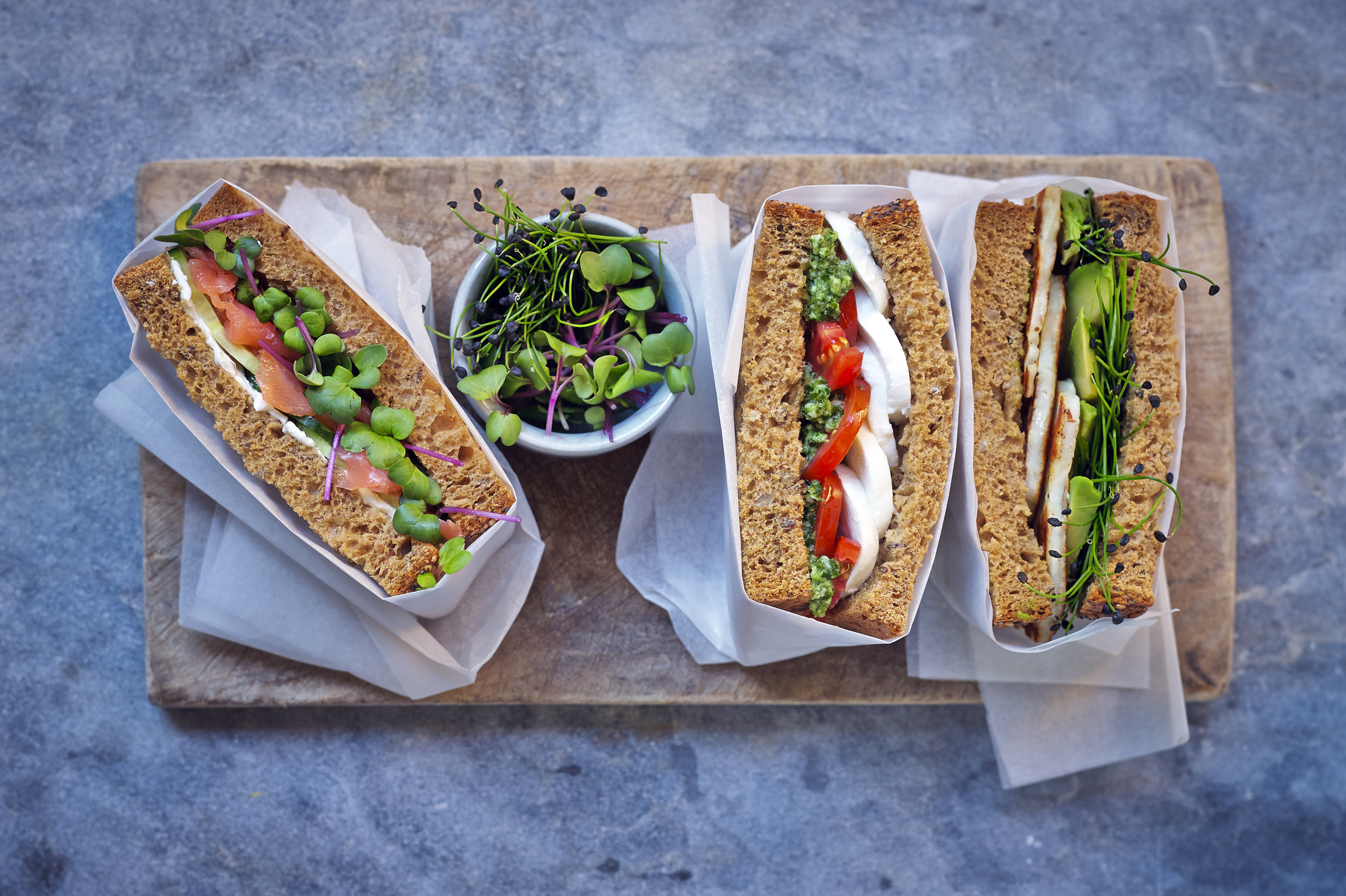 Wonderful Colourful Sandwich-full